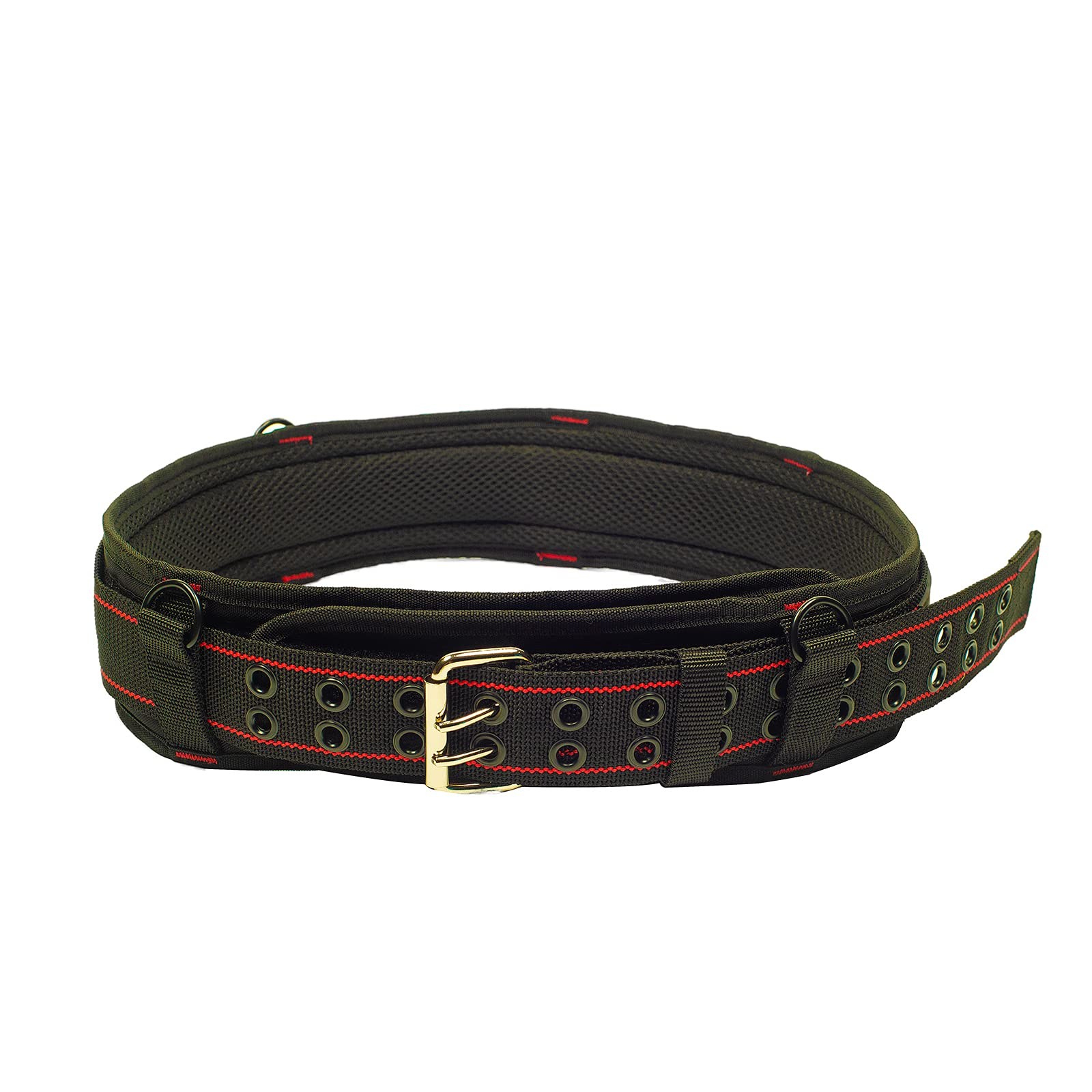 3 Inch Padded Tool Belt Heavy Duty Work Carpenter Utility Pouch Strap Red