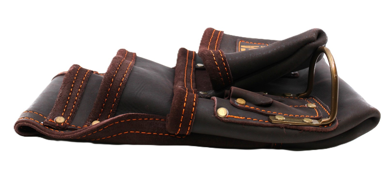 USA PRO TOOLS Top Grain Leather Tool Pouch – Heavy‑Duty Tradesman Tool Bag