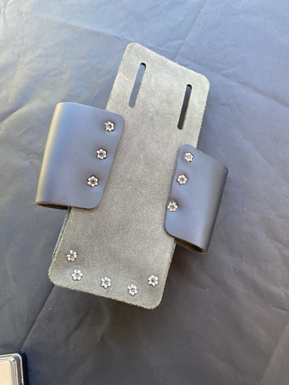 Klein Tools 5119 4 Pocket Leather Utility Holster Pouch for Tools New L@@K L@@K!