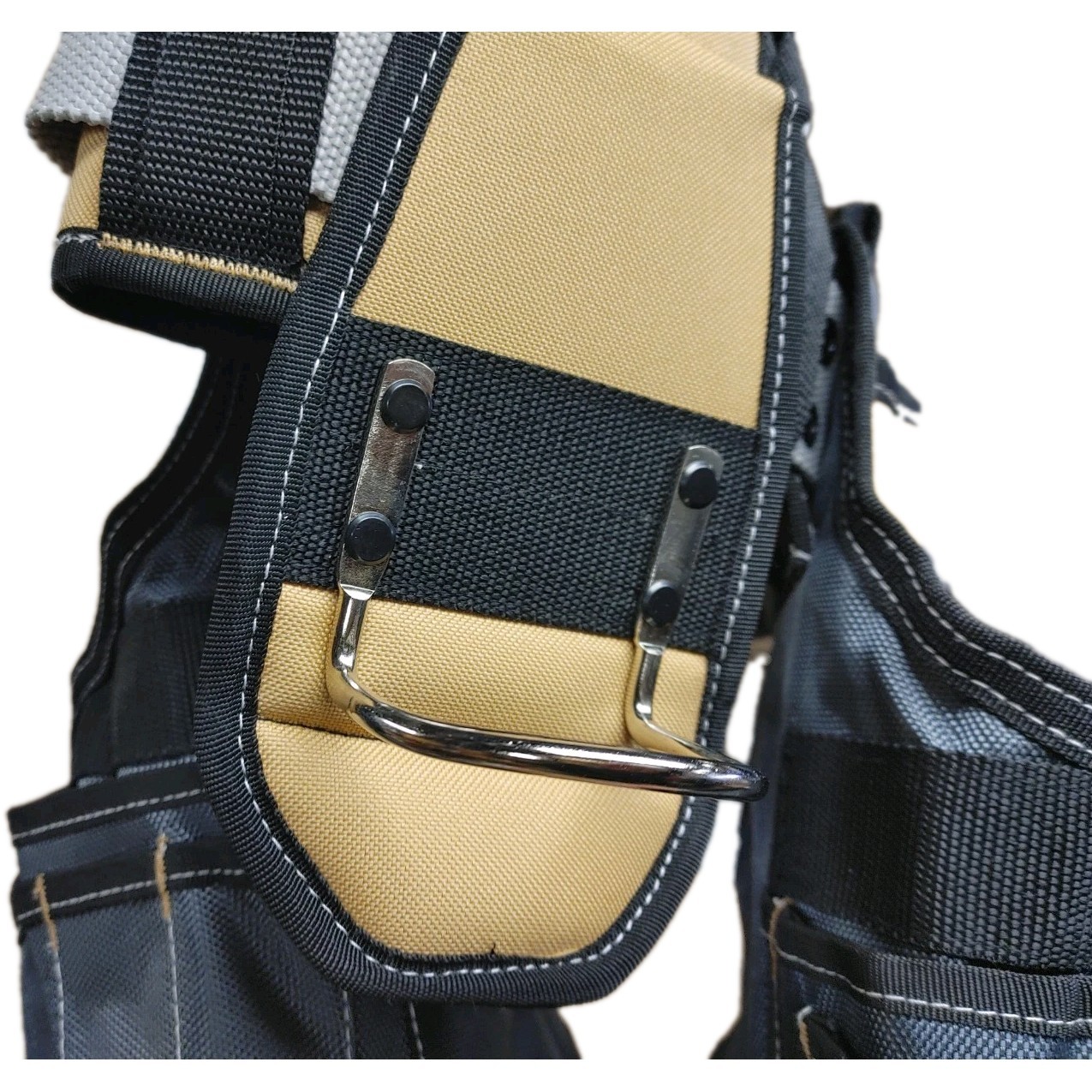 LMAE Bulldog Nylon Tool Belt with Work Suspender | Tool Belts Heavy Duty