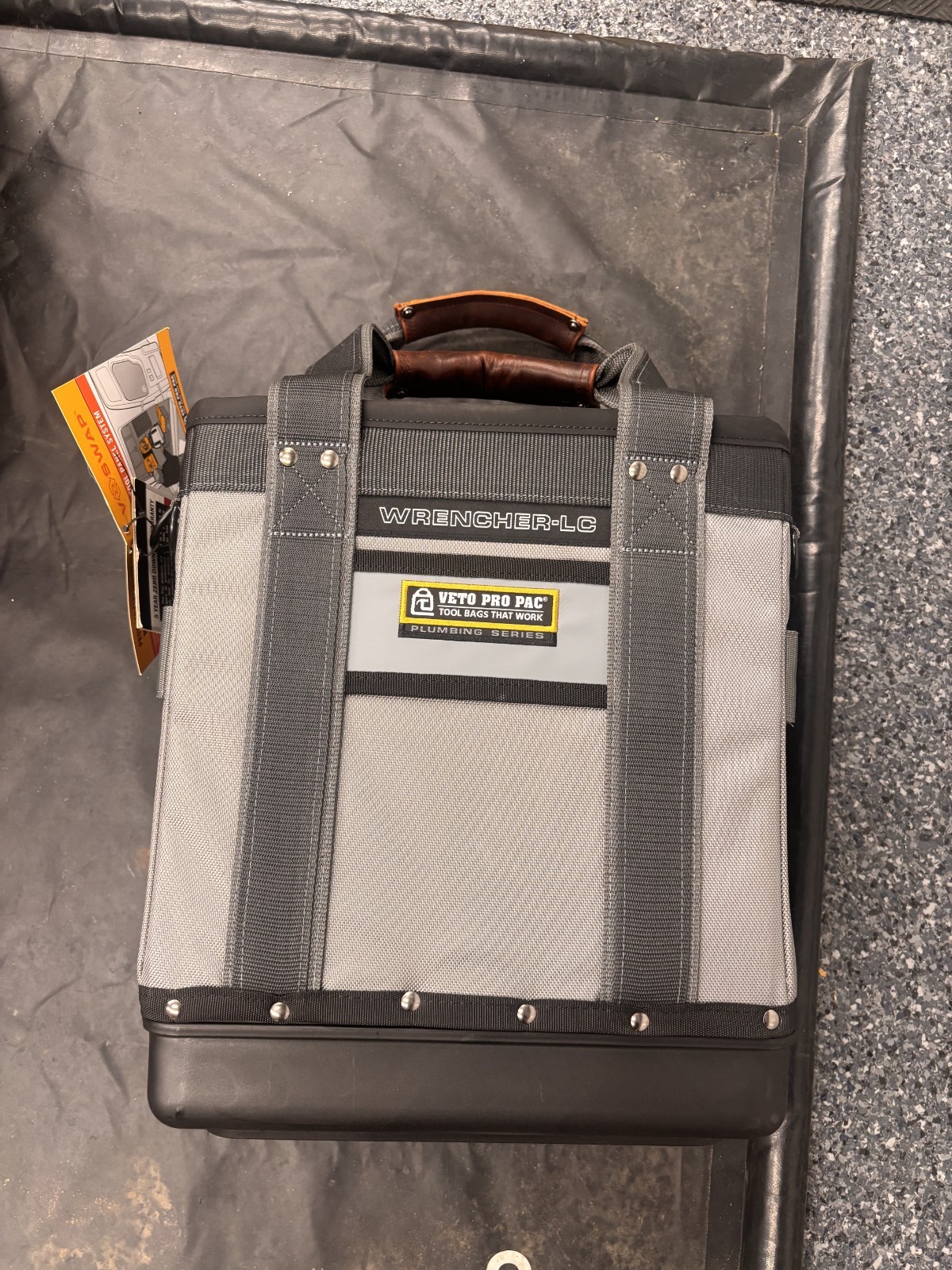 Veto Pro Pac WRENCHER-LC Large Open Top Plumbing Tool Bag