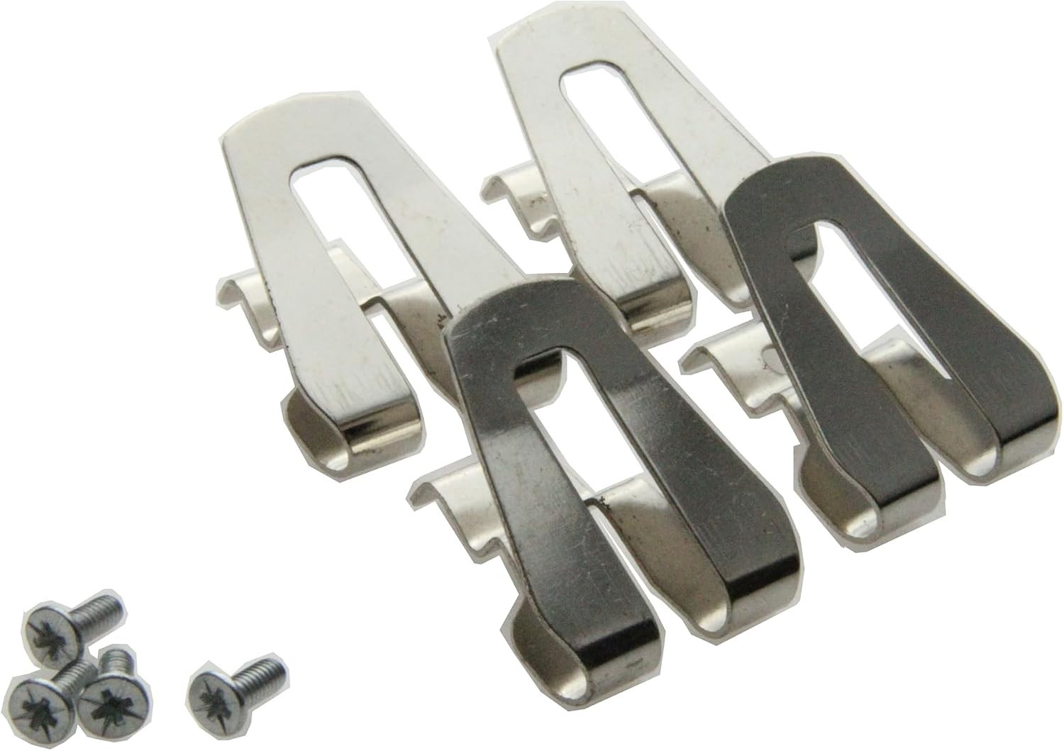Replacement Belt Clips for Ryobi & Ridgid 18V Tools – 4 Pack with Fixing Screws
