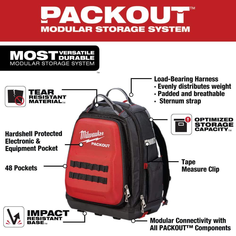 15 in. PACKOUT Backpack with Tool Bag