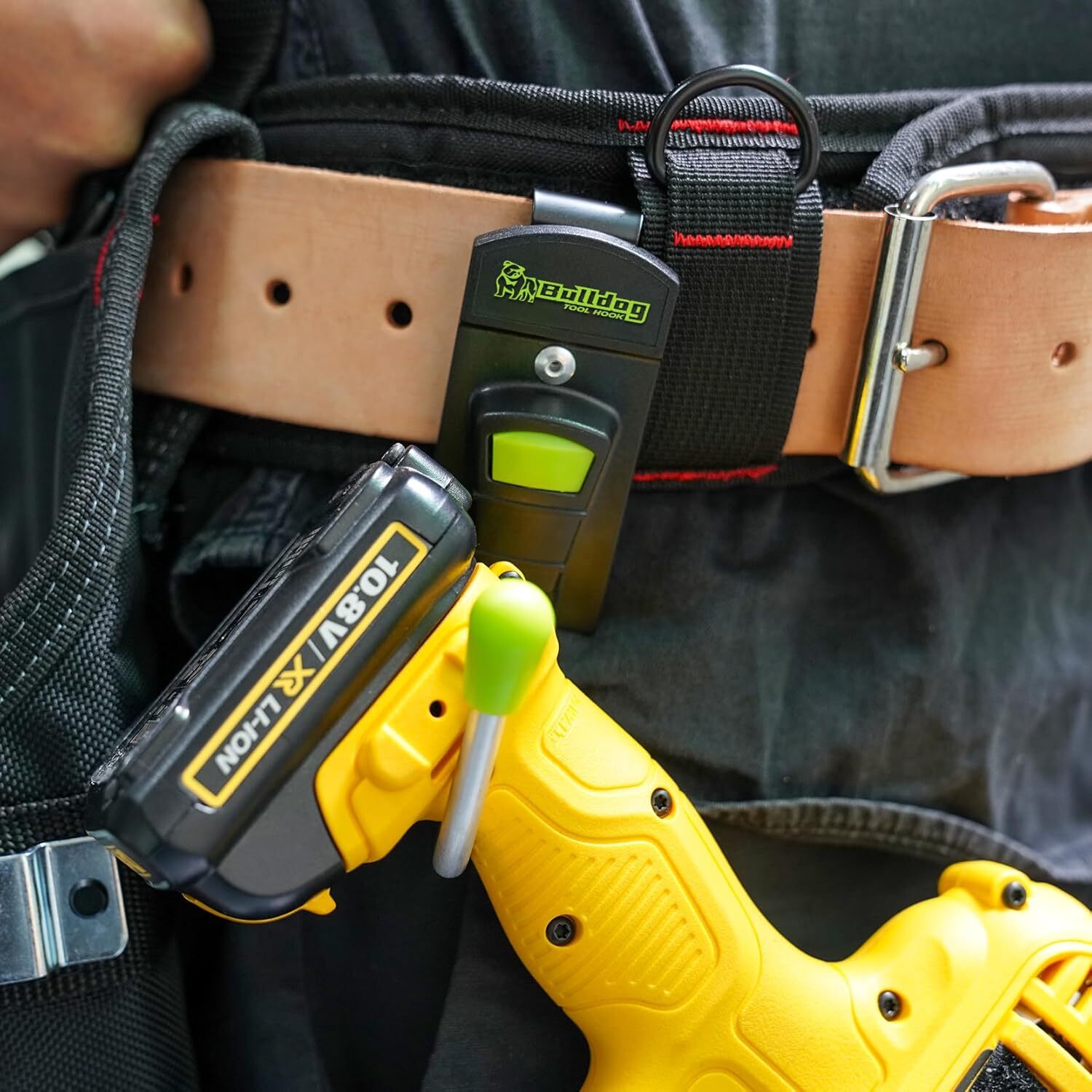 Power Tool Holster Cordless Drill Holster/Single Hook with Metal Clip for Easy A