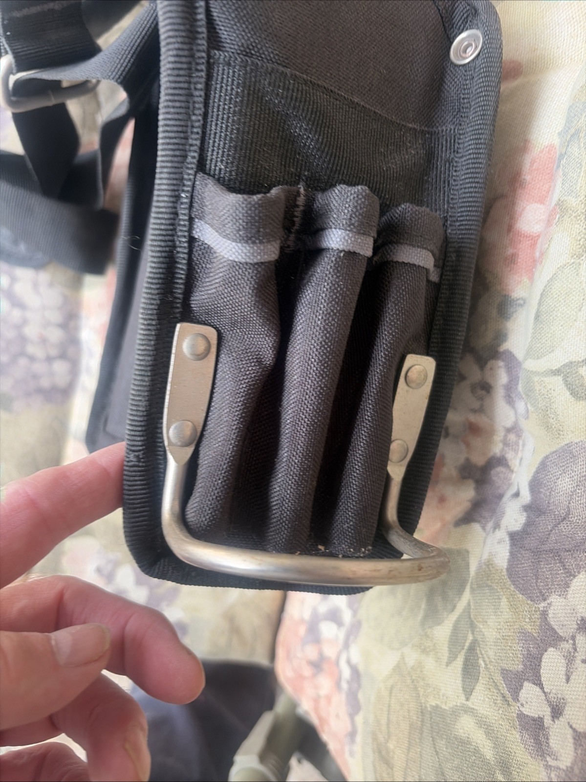 McGuire-Nicholas Electricians Pouch Work Gear – Canvas – Black / Gray
