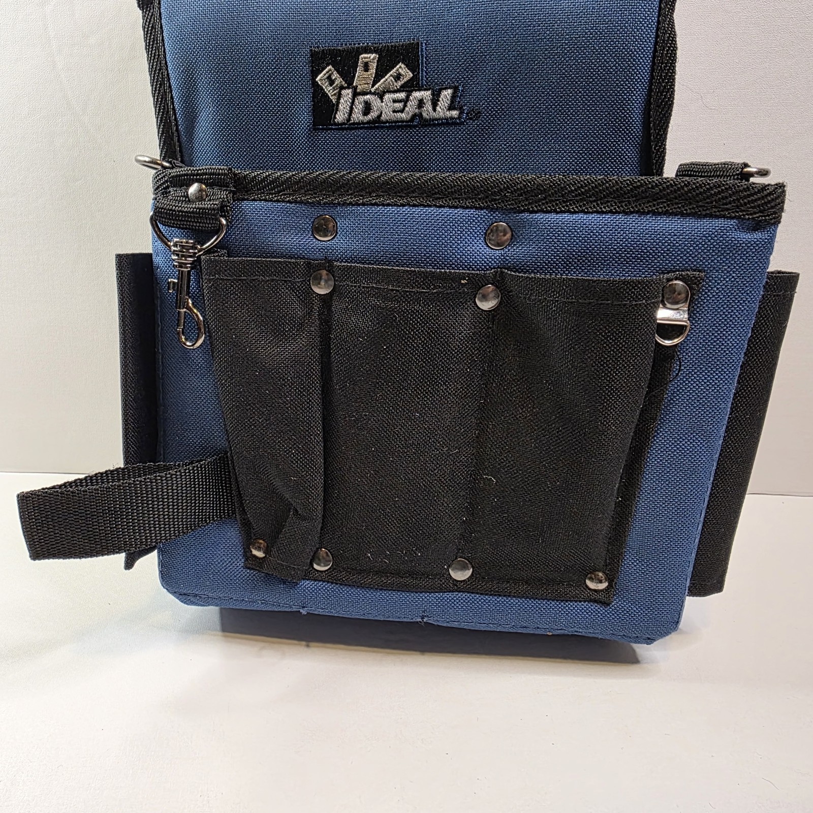IDEAL Electrical 35-426 Journeyman Electrician’s Tote Black/Blue Multi-Ply Tool