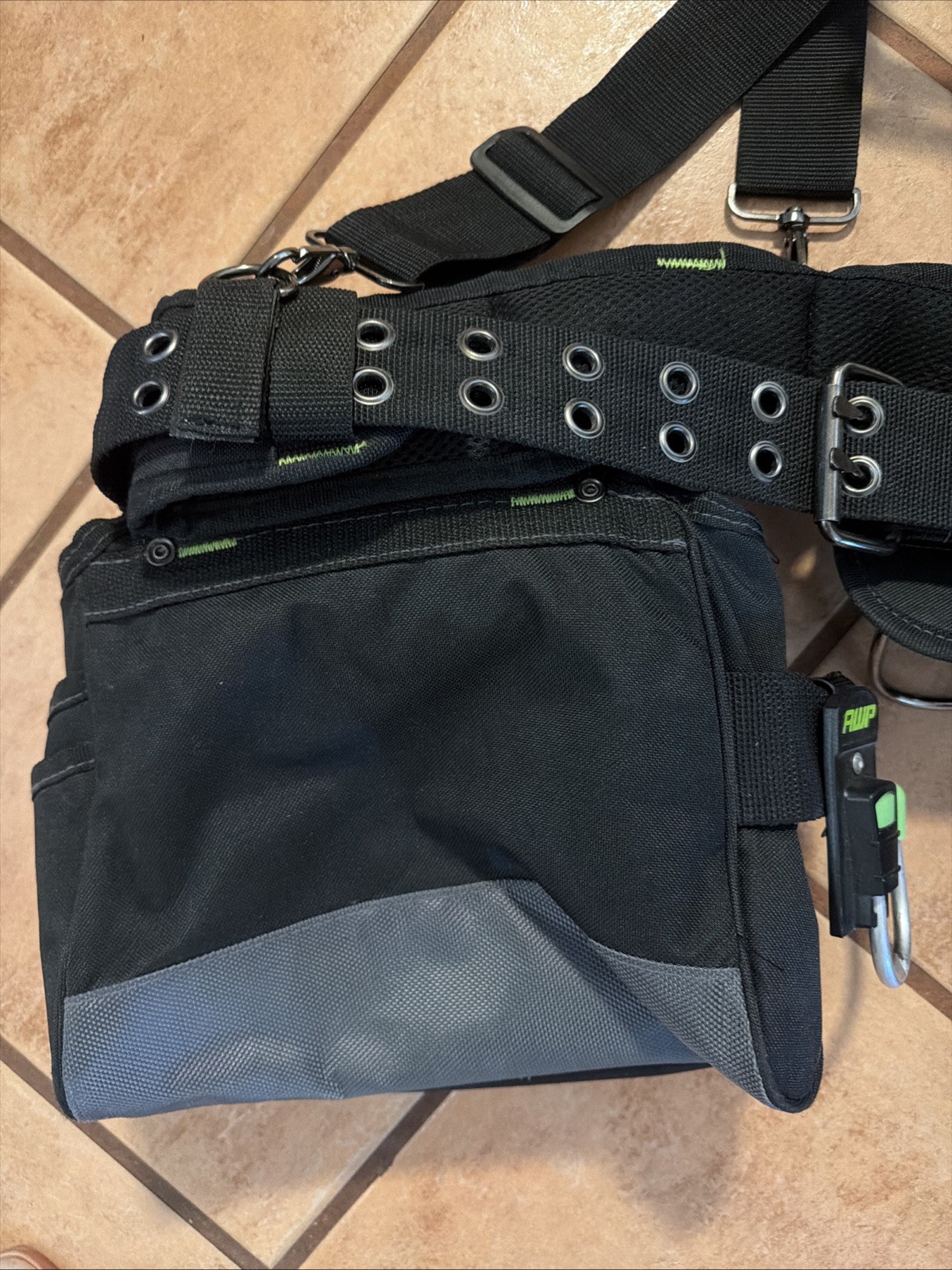 AWP Tool Belt Tool Rig, Durable Premium Utility Belt Organizer for Men & Women,
