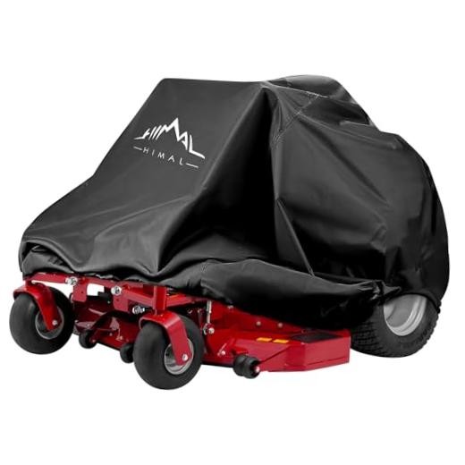 Zero Turn Mower Cover, Heavy Duty 600D Polyester Oxford, UV Protection