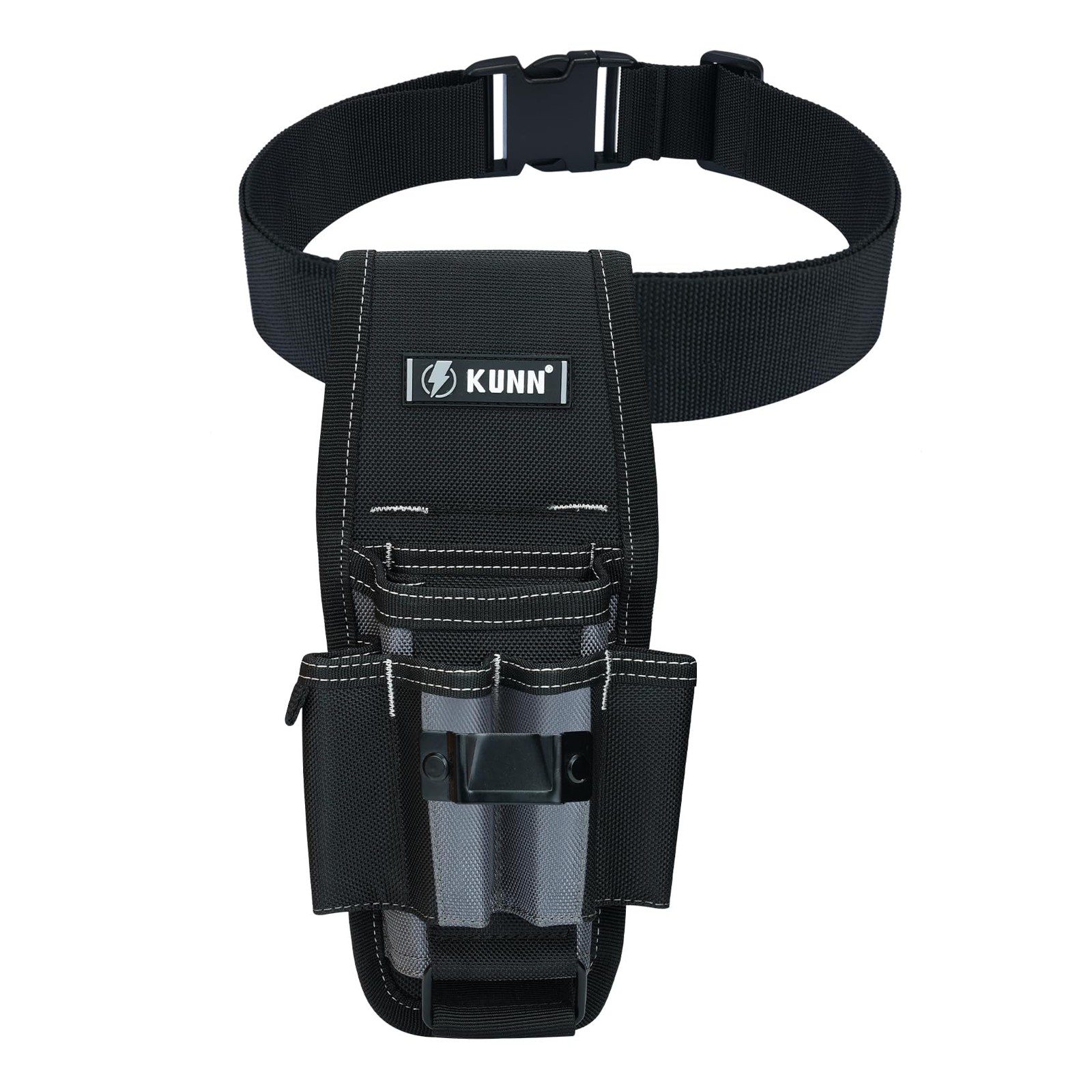 Small Tool Pouch, Belt Clip, 7 Pockets, Adjustable Holster, Electrician, Tech