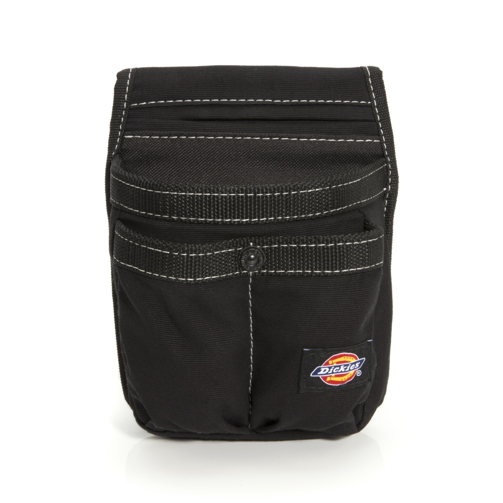 Tool Belt Cell Phone Pouch 4 Compartment Black Dickies 57059