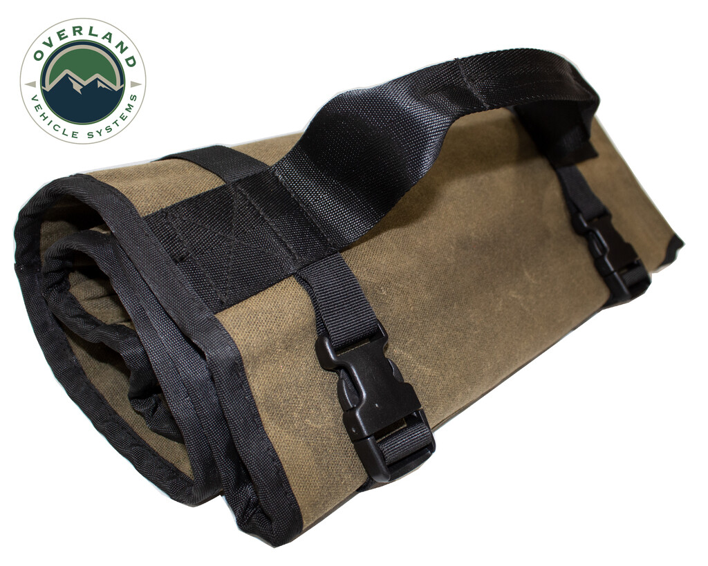 Rolled Bag General Tools With Handle And Straps – #16 Waxed Canvas