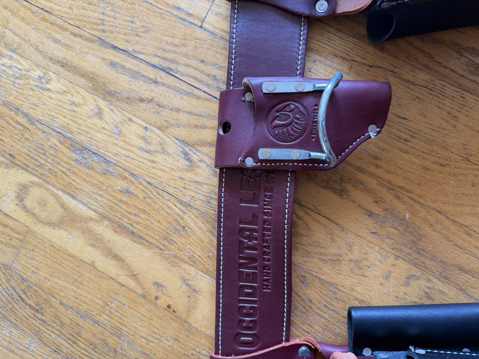Occidental Leather Commercial Electrician Tool Belt size medium Brown/Black