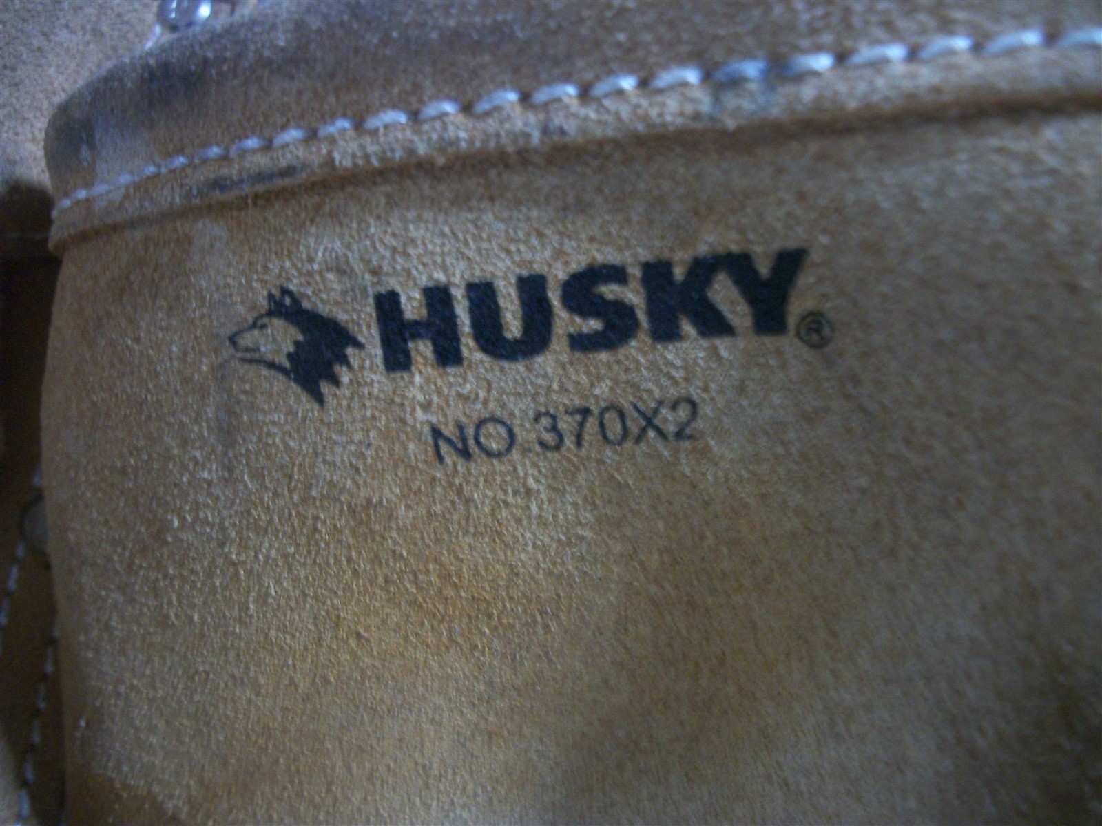 Husky 370×2 Leather Tool Work Belt Hammer Loop by CLC Quickk Release Buckle