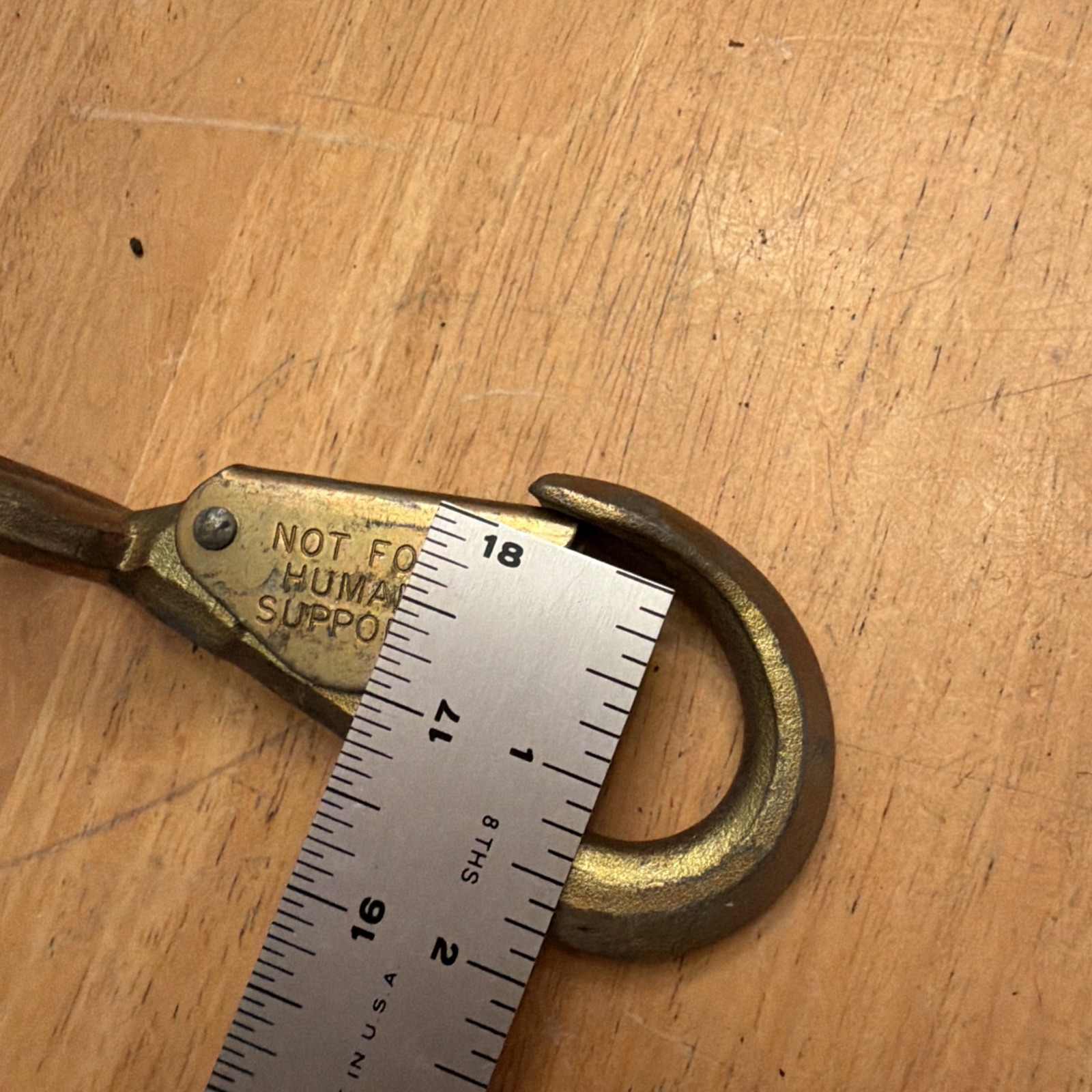 Klein 443A General Purpose Forged Snap Hook 1″ Eye, 5-1/2″ Pre-Owned $25.97 Each