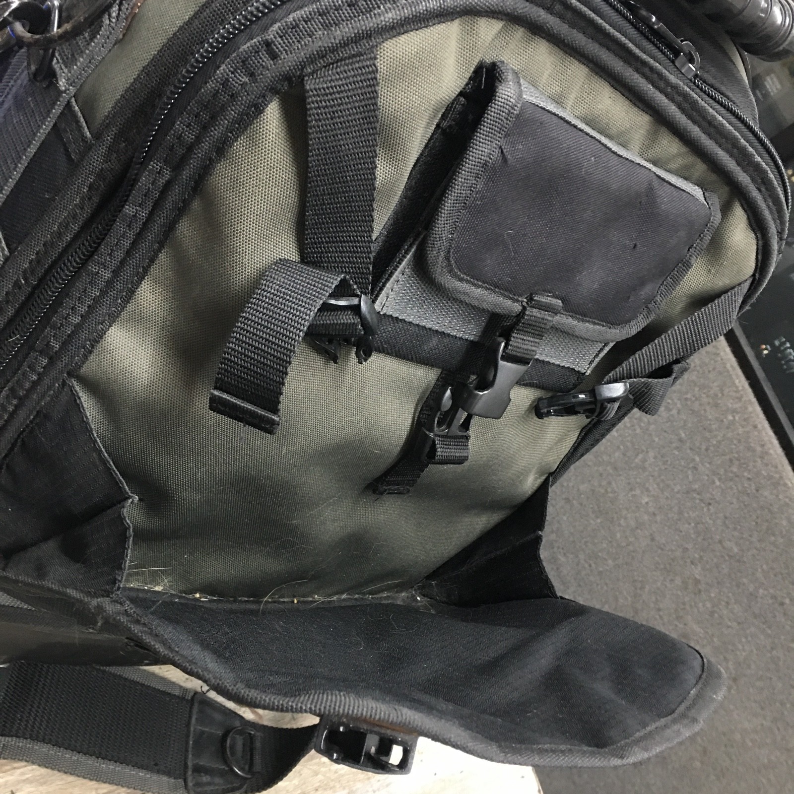 Veto Pro Pac Tech Pac BACKPACK WITH MORE THAN 40 PIECES TOOLS USED.
