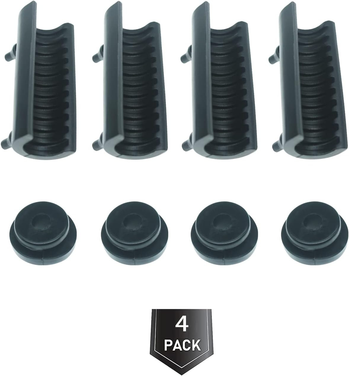 Rubber Mounts Support Cushion Hard Saddle Bags Saddlebag Compatible for Harley