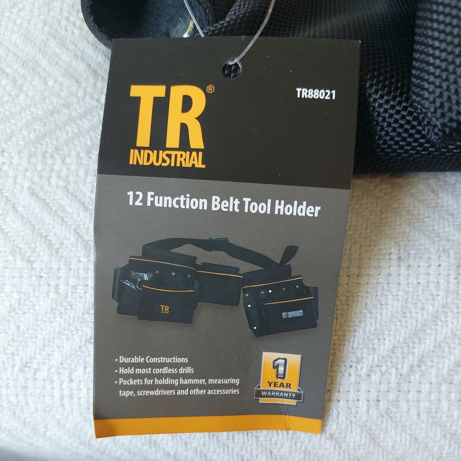 TR Industrial Tool Belt 12 Function Belt Tool Holder Nylon Canvas Model# TR88021