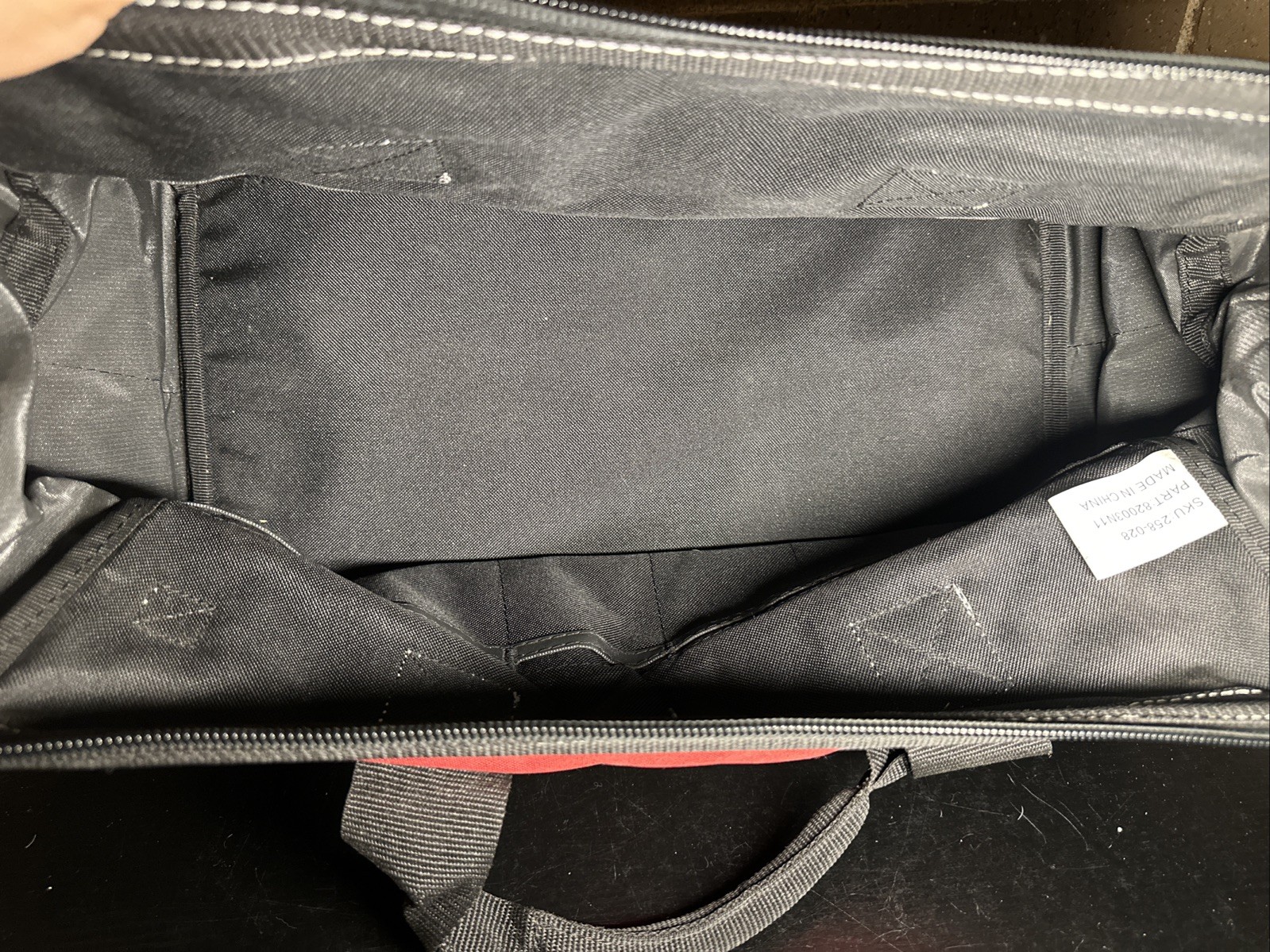 NEW Husky 18” Wide Mouth Zippered Water Resistant Tool Bag / 14 Pockets 258 028