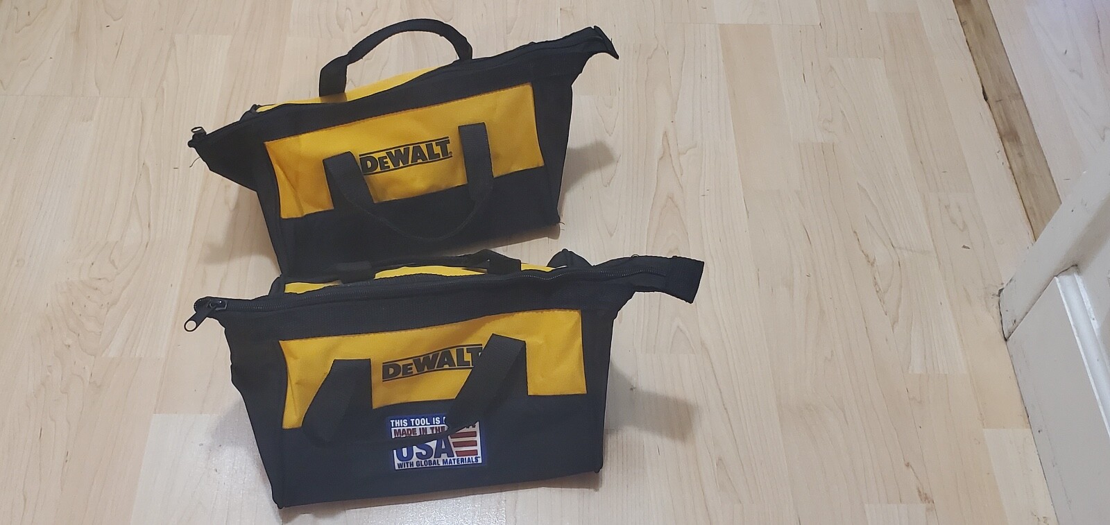 DEWALT 2X Heavy Duty Soft Sided Wether Resistant Tool Bag NEW