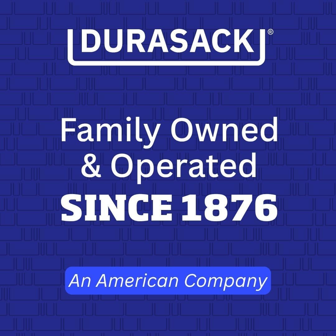 DURASACK Heavy Duty Storage Tote Bag with Zipper Top 22-Gallon Rugged Woven Poly