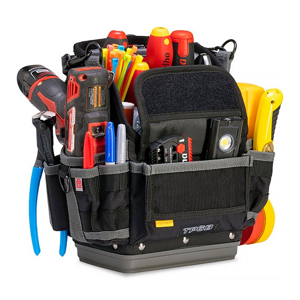 Veto Pro Pac TP6B 6-Pocket Tool Pouch with Waterproof Base, VPP10460