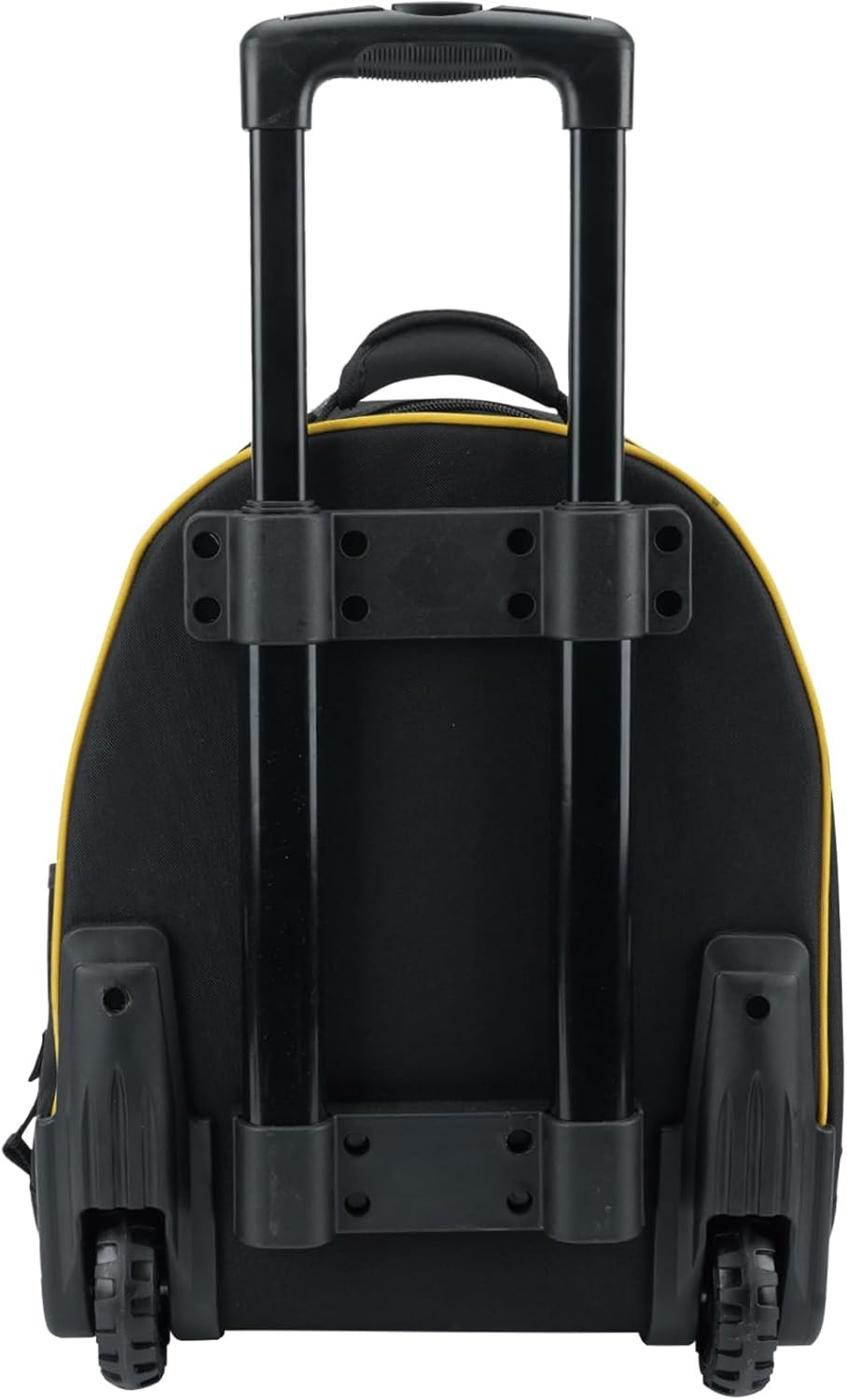 Wheeled Tool Backpack with 35 Pockets & Laptop Sleeve – Water Resistant Yellow