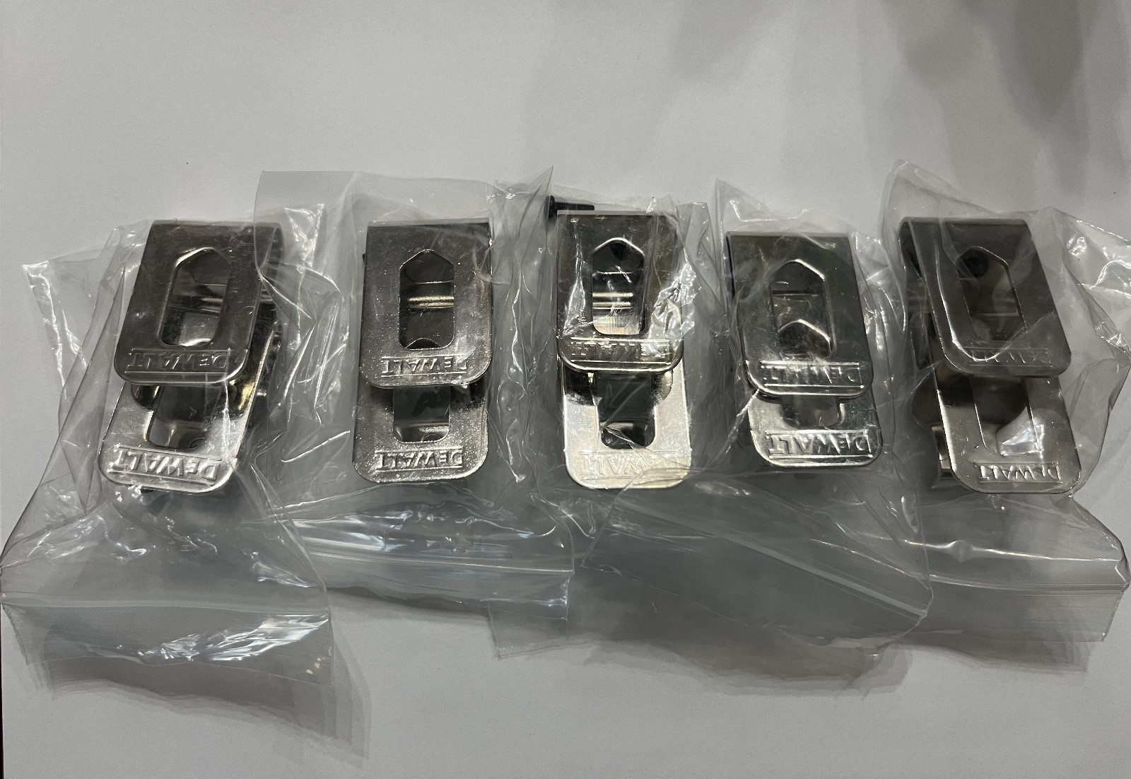 10 New Dewalt OEM N268241 20V Belt Clips Hooks for Nearly all 20V Dewalt Tools