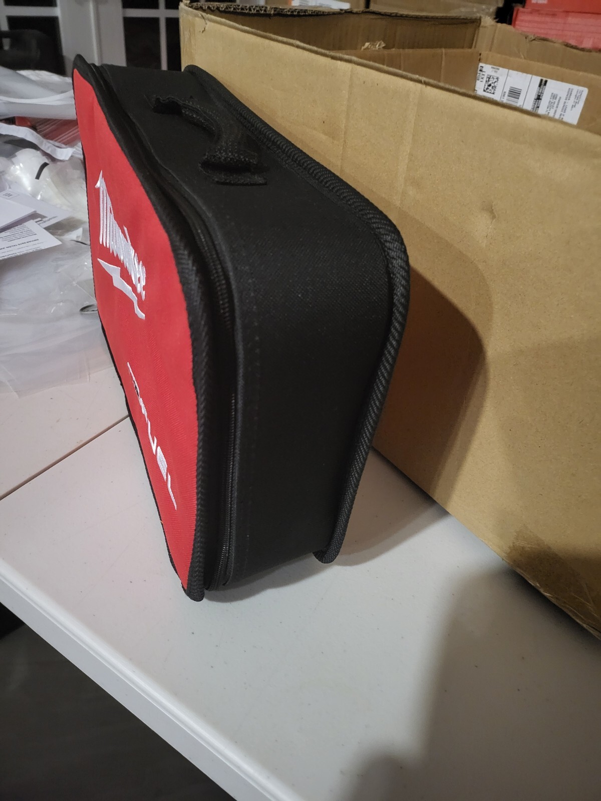 New Milwaukee Fuel M12 14” x 9” x 3” Heavy Duty Contractors Tool Bag