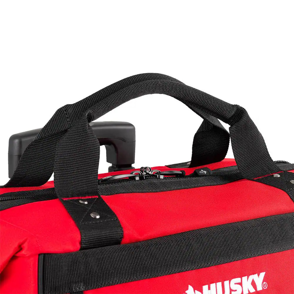 Husky 18 in. 18 Pocket Rolling Tool Bag NEW