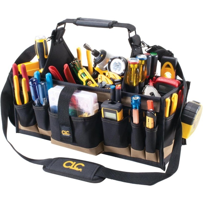 1530 Electrical and Maintenance Tool Carrier, 43 Pocket, Black
