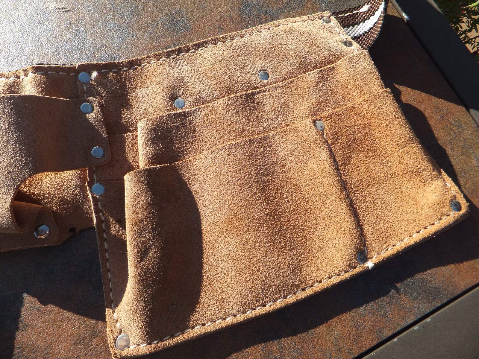 New Nicholas Heavy Split Cowhide Leather Carpenters Tool Apron Belt No 1910