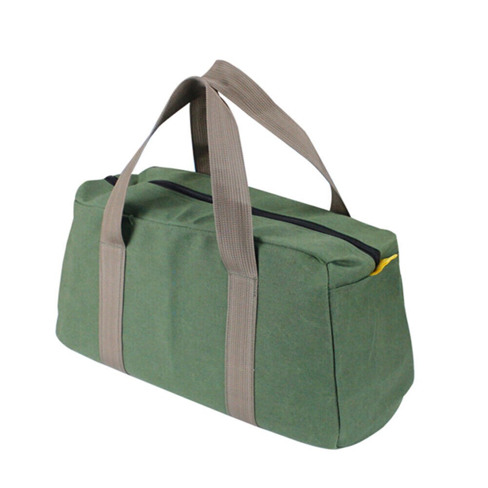 Canvas Tool Bag Heavy Duty Carry Tote Storage Work Utility Mechanics Waterproof