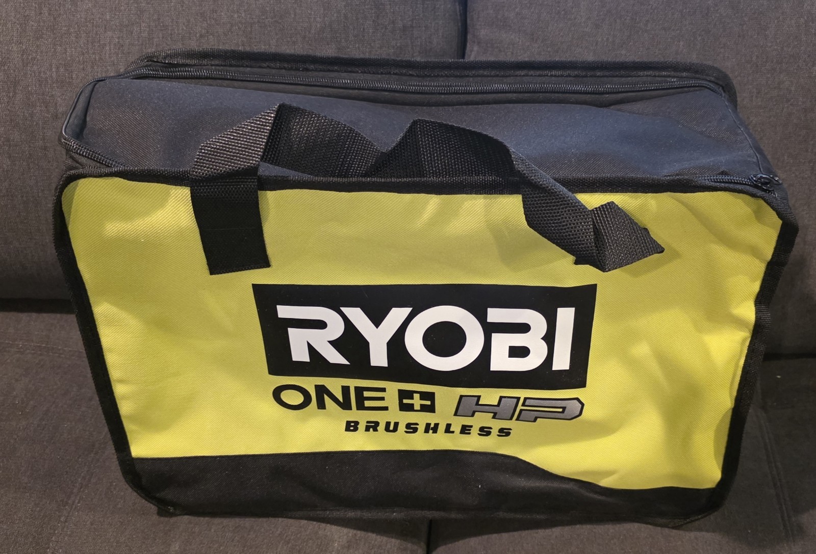 New Ryobi One+ HP Brushless 17”L x 11″H x 6”W Contractors Tool Bag