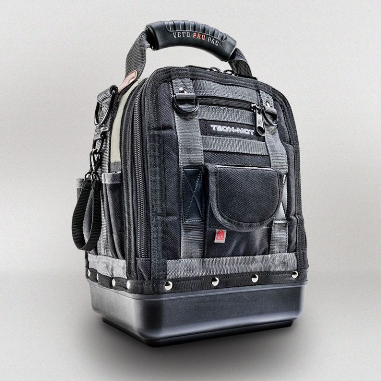 VETO PRO PAC TECH MCT MEDIUM CLOSED TOOL BAG: 44 interior and exterior pockets
