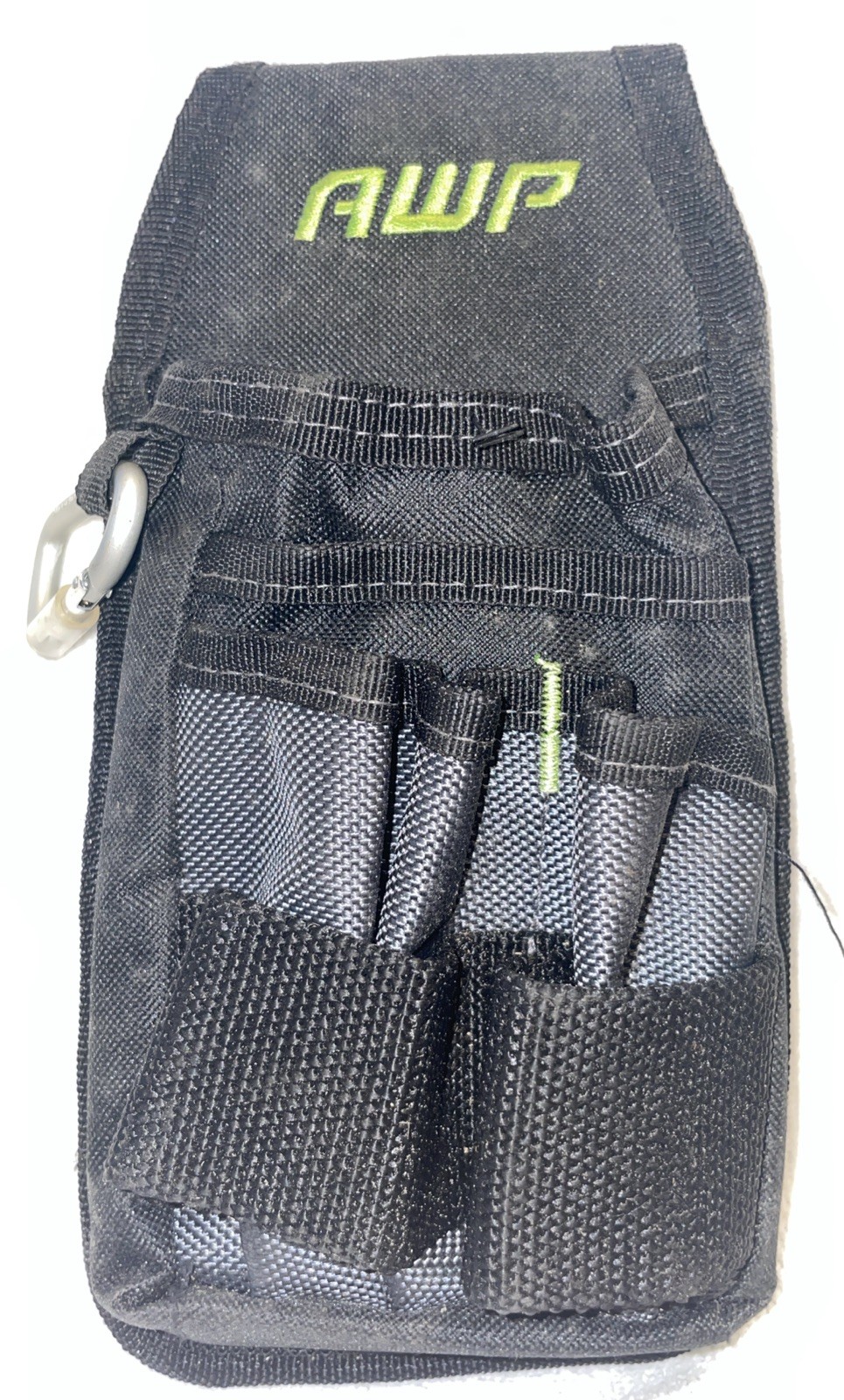 AWP HP Electrician Tool Pouch With 5Pockets, 2Hammer loops & Belt Clip Pre Owned