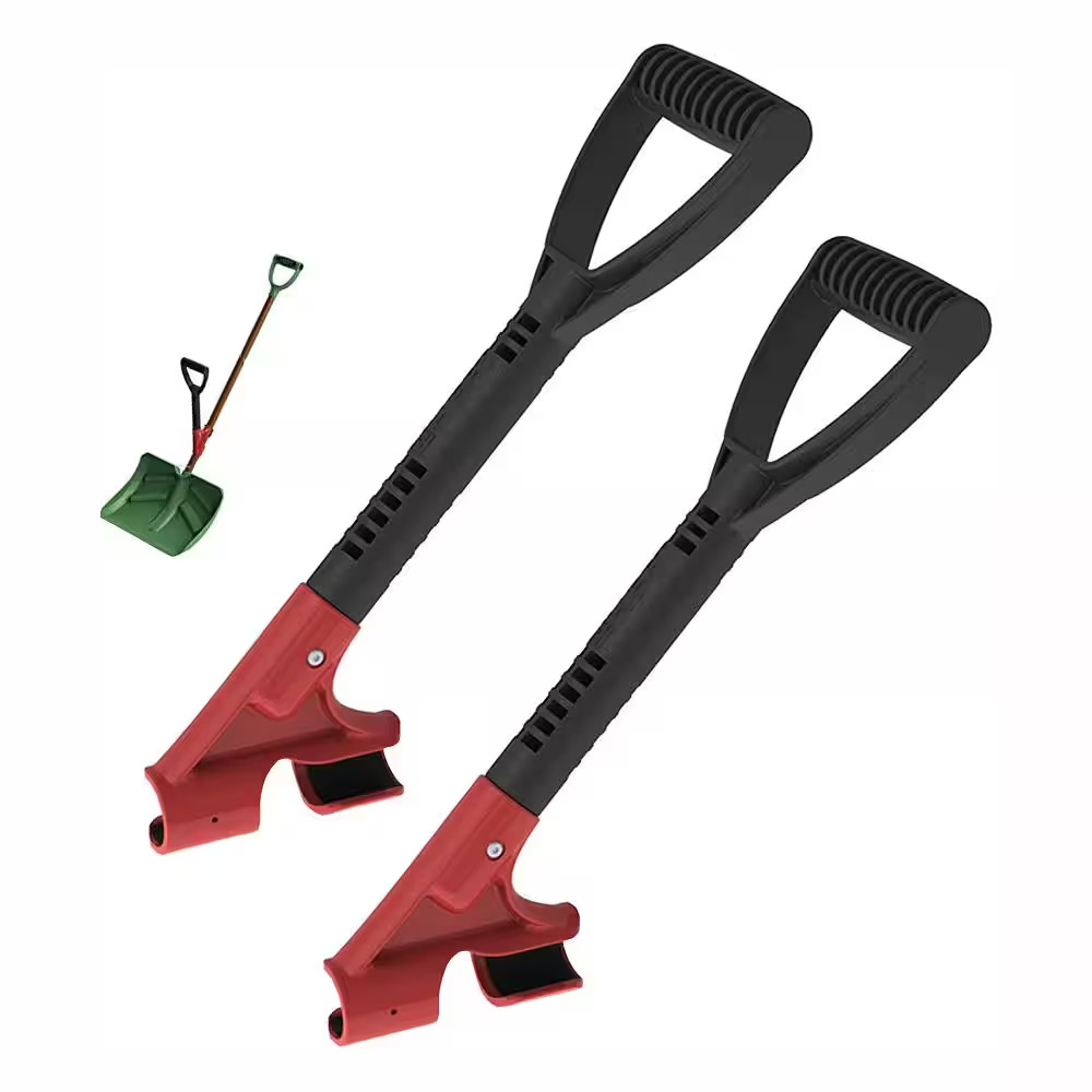 Heft 18 In. Ergonomic Back-Saving Multi-Tool Secondary Handle (Pack of 2) NEW
