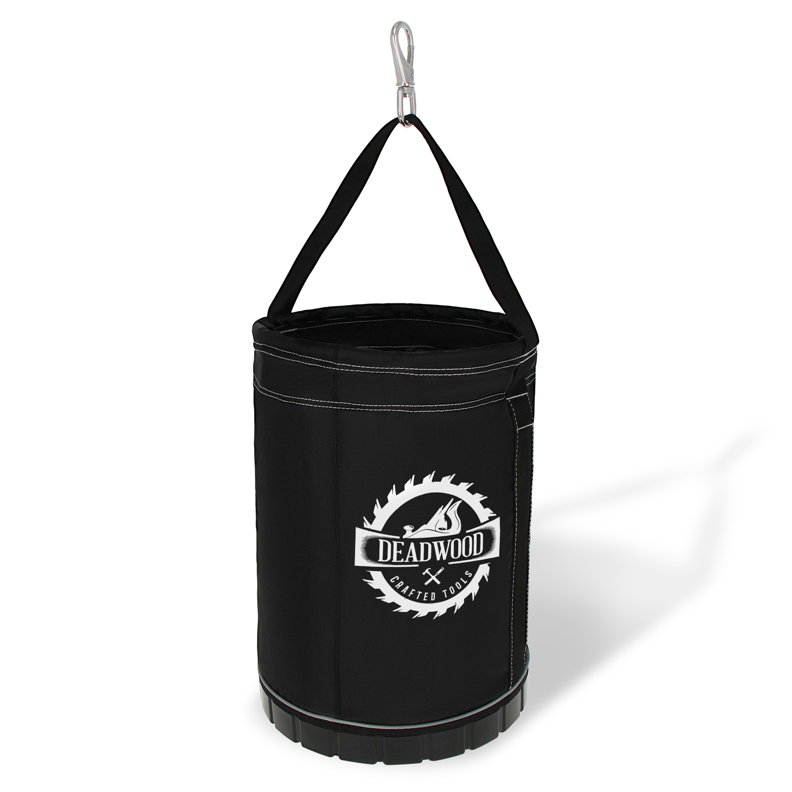 Deadwood Crafted Tools Canvas Tool Bag – 150lb Max Aerial Hoist Lineman Bucket