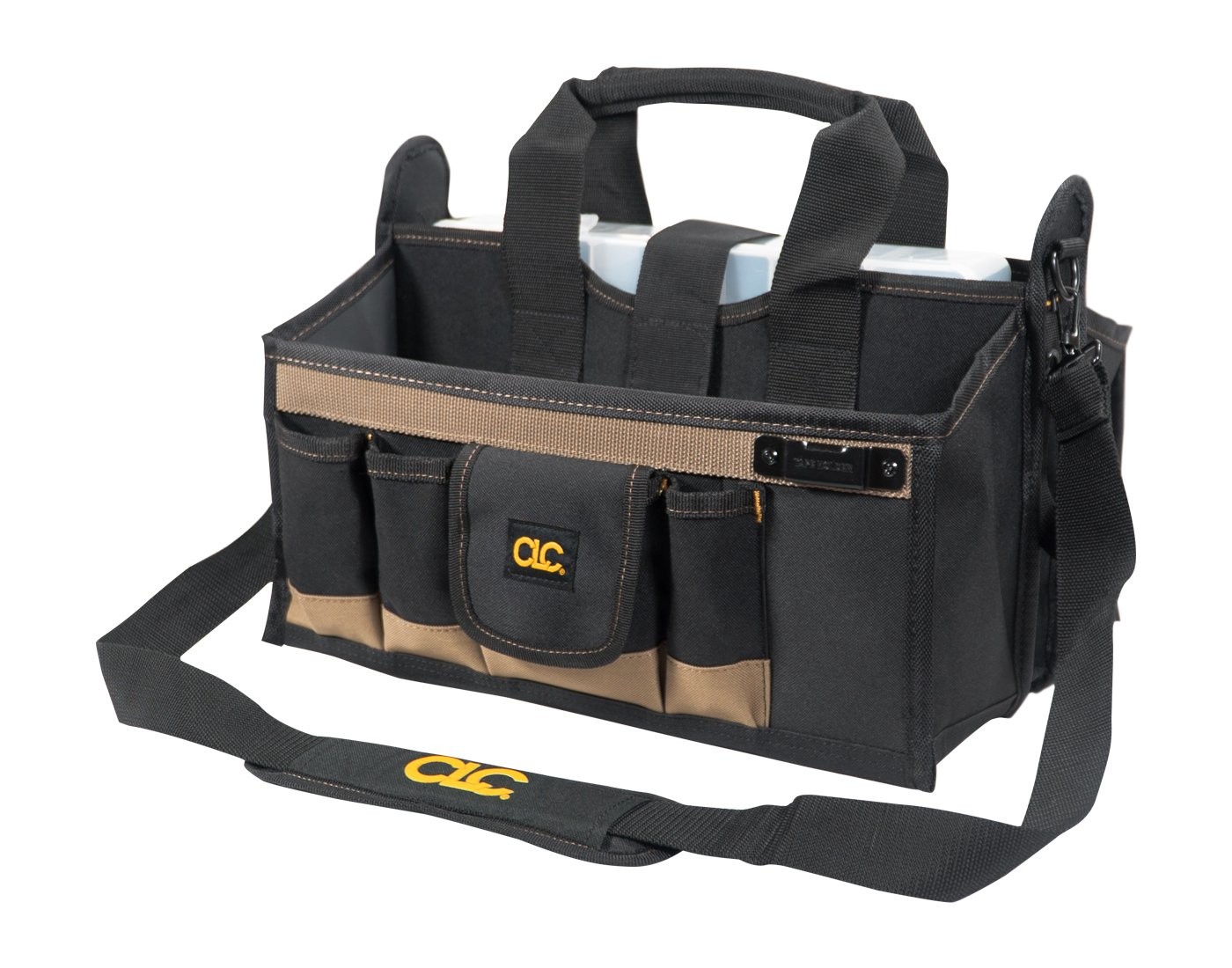 CLC 1529 16 In. Center Tray Tool Bag, 16 Pocket
