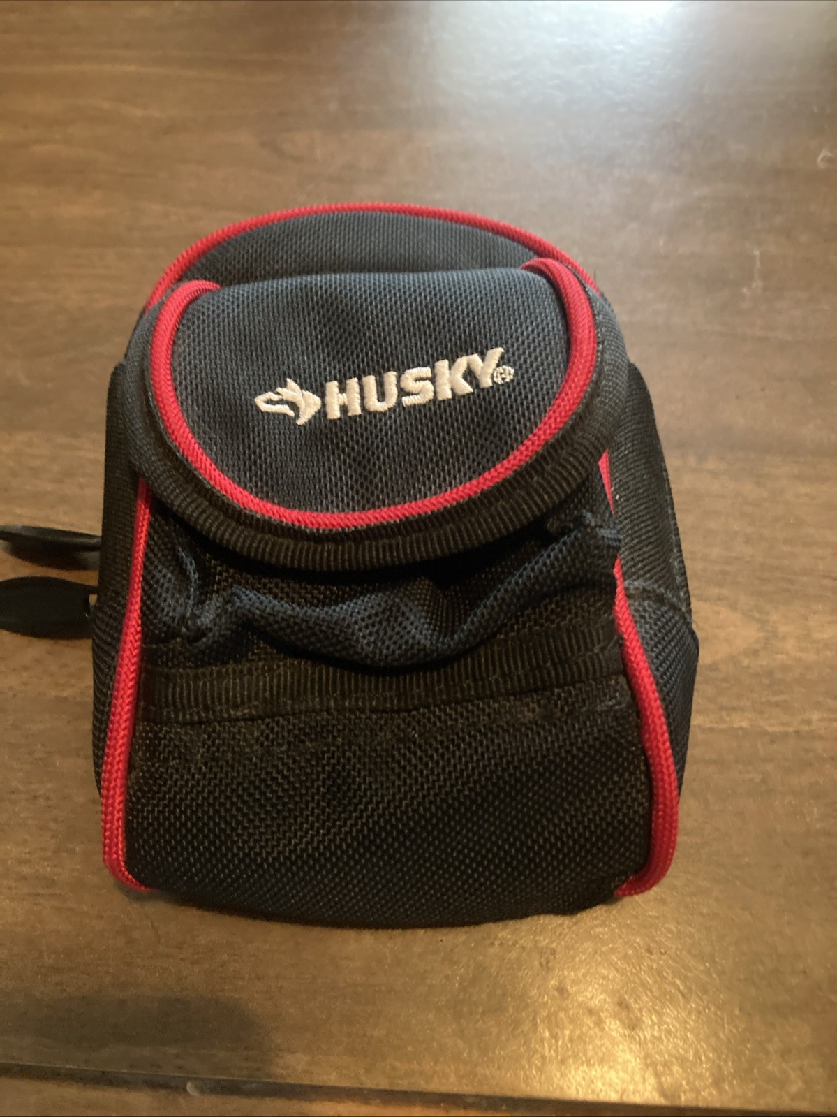Husky 4.5 in. Clip On Tool Belt Pouch Heavy duty water-resistant material