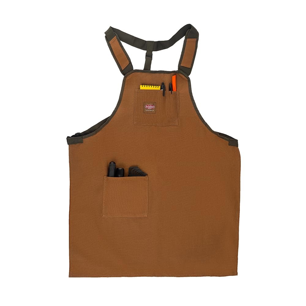 mens Adjustable Tool Bag, Brown, 1- Pack US