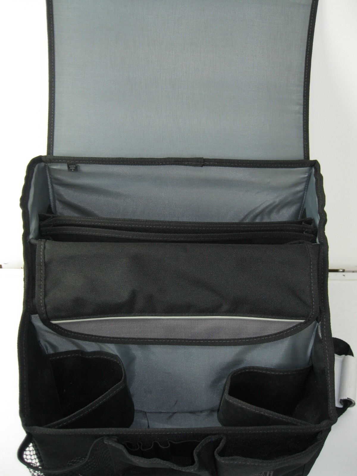 Duluth Trading Company Cab Commander Black Canvas Tool Bag Car Organizer