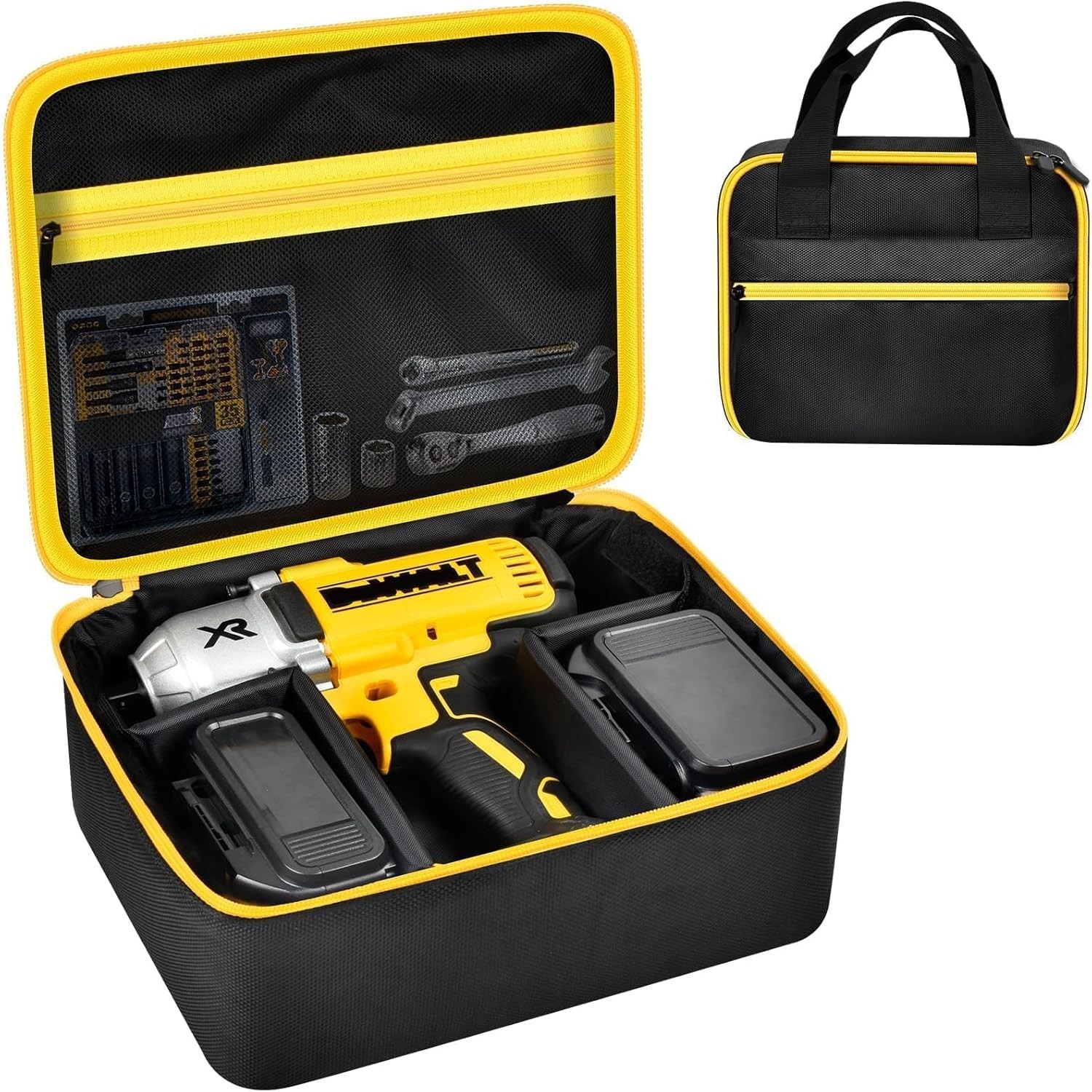 Impact Driver Bag Case Compatible with DEWALT 20V MAX XR DCF900B DCF961B DCF8…