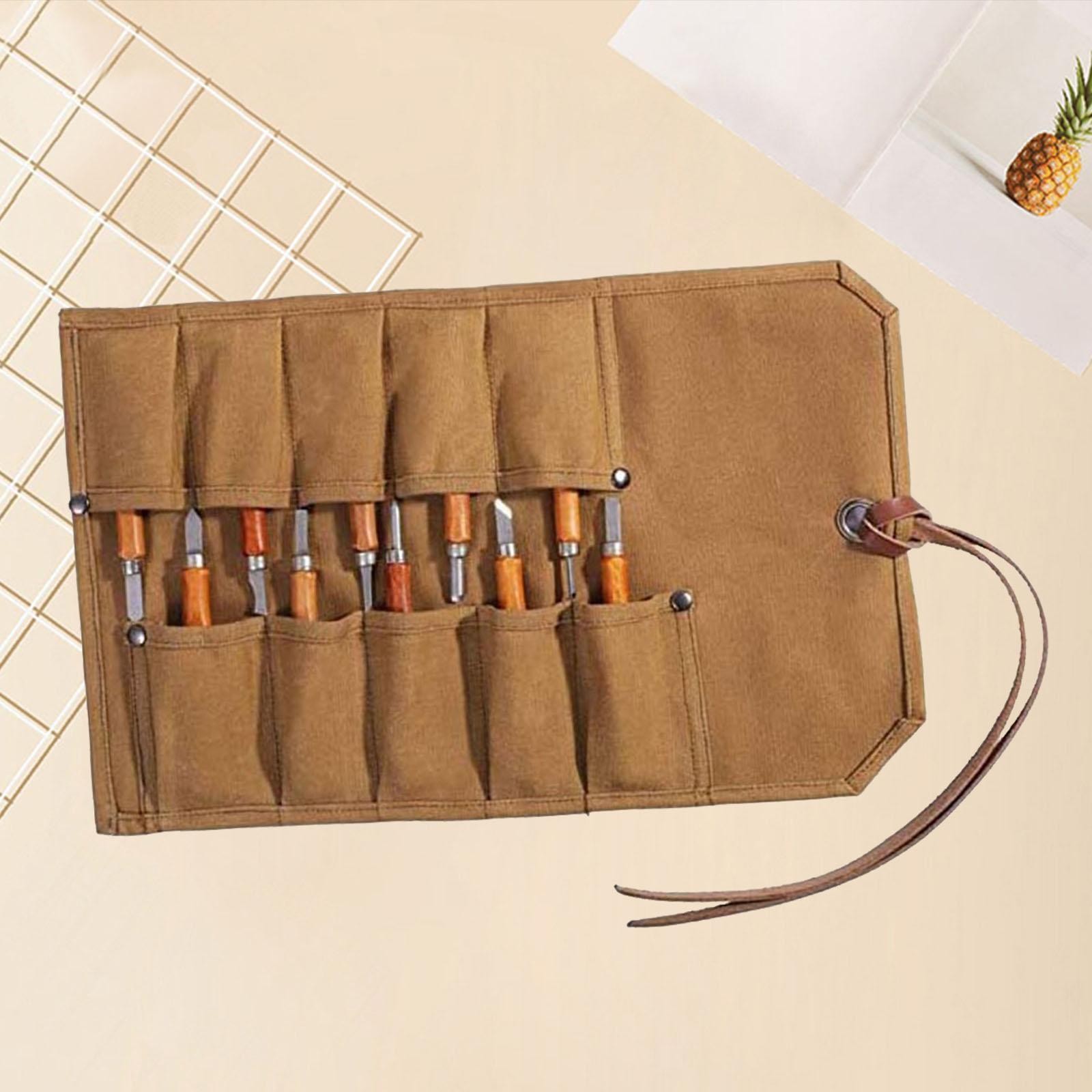 Roll-up Tool Bag, Practical Tool Bag for Maintenance of Craftsmen And Carpenters