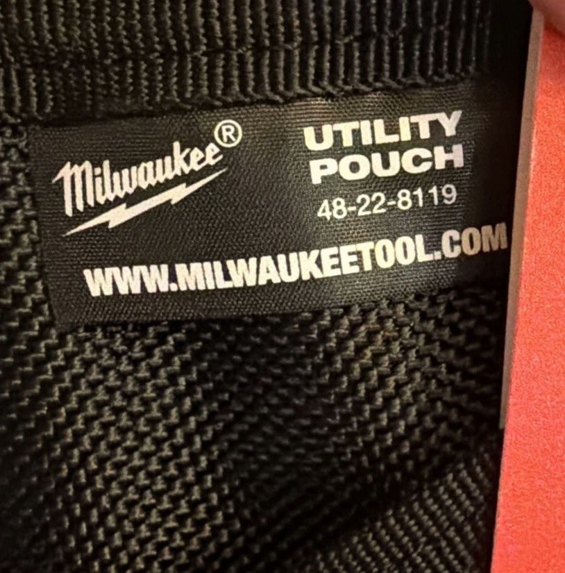 New Milwaukee 48-22-8119 Utility Pockets 8 Exterior pockets Work Hand Tool Pouch