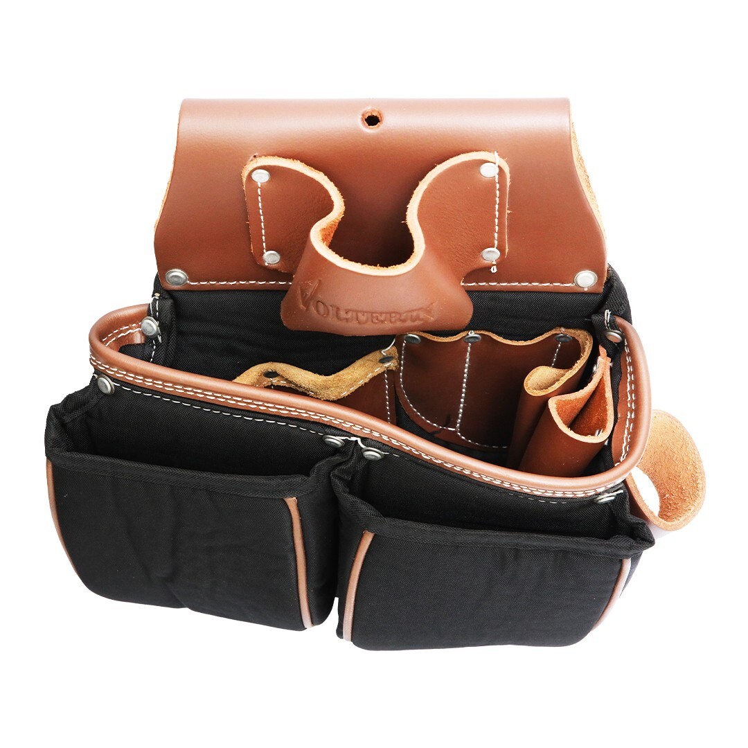 Leather And Nylon Tool Belts For Men Framer’s Carpenter Electrician Leather Belt