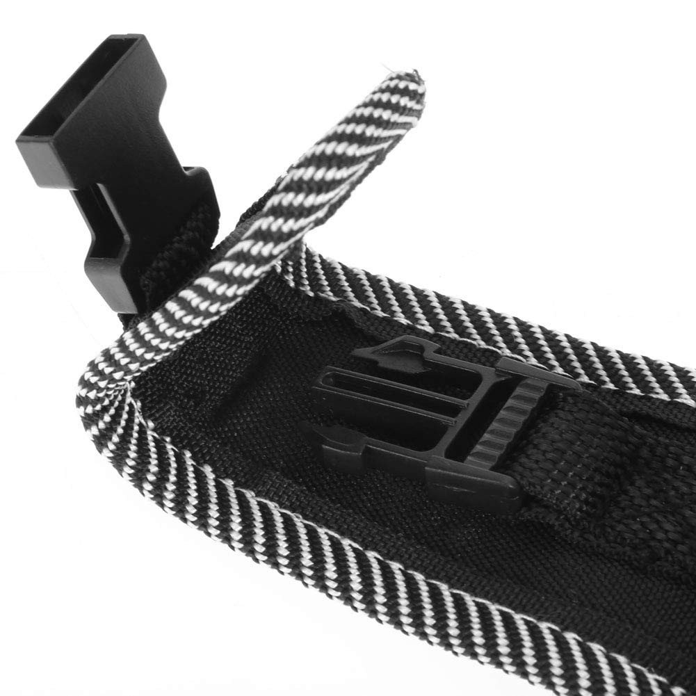 Multifunctional Electrician Tool Bag Small Tool Holder Pouch Waist Belt Black