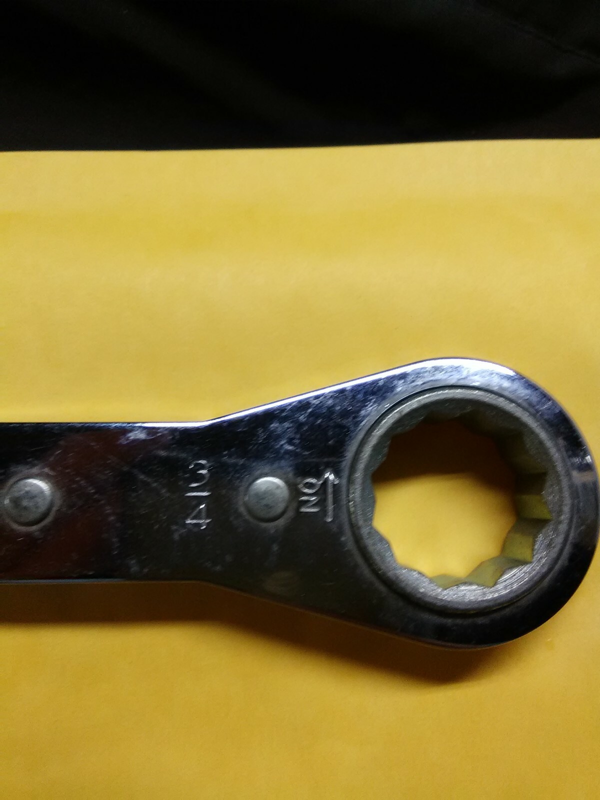 2 EA LOWELL 5/8″ x 3/4″ & 1/2″x 9/16″ DOUBLE BOX END RATCHETING WRENCH, USA