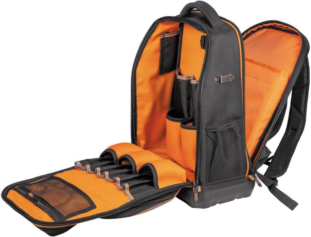 62805BPTECH 28-Pocket Laptop Backpack Tool Bag, Tradesman Pro Extra-Large Tech T