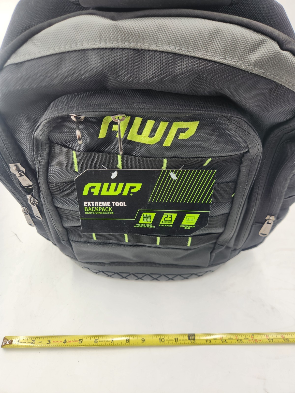 Heavy-Duty Tool Backpack: Organizing 23 Tools with Ease – Waterproof & Durable