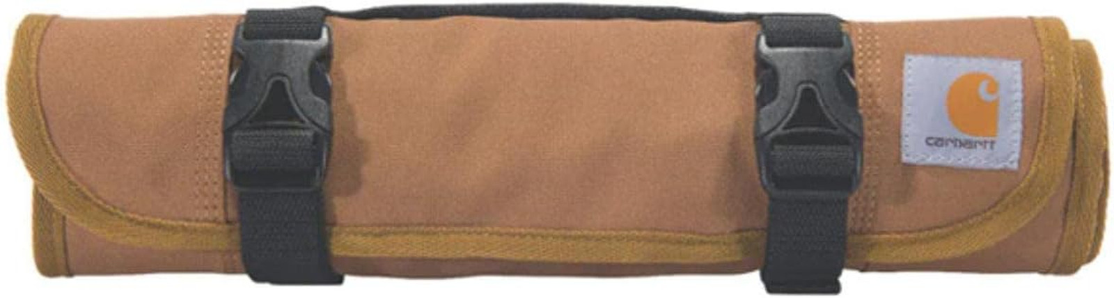 Unisex 18-Pocket Utility Tool Roll Brown One Size